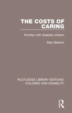 The Costs of Caring - Baldwin, Sally