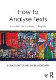 How to Analyse Texts (eBook, ePUB)