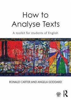 How to Analyse Texts (eBook, ePUB) - Carter, Ronald; Goddard, Angela