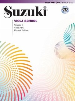 Suzuki Viola School, Vol 6: Viola Part, Book & CD - Suzuki, Shinichi