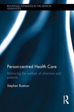 Person-Centred Health Care - Buetow, Stephen