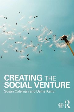 Creating the Social Venture (eBook, ePUB) - Coleman, Susan; Kariv, Dafna