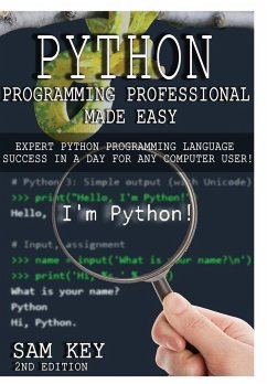 Cover Python Programming Professional Made Easy
