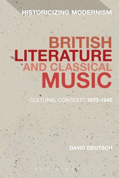 British Literature and Classical Music (eBook, ePUB) - Deutsch, David