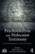 Psychoanalysis and Holocaust Testimony - Bild 1