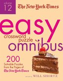 The New York Times Easy Crossword Puzzle Omnibus, Volume 12
