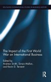 The Impact of the First World War on International Business