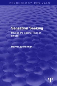 Sensation Seeking - Zuckerman, Marvin