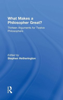 Cover What Makes a Philosopher Great?