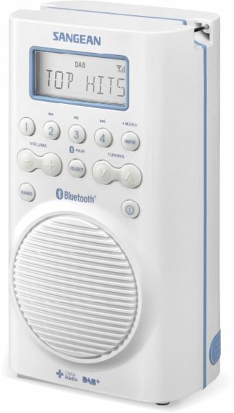 Sangean H-205D BT (Aquatic 205) White/Blue Sangean H-205D BT (Aquatic 205) White/Blue