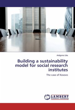 Building a sustainability model for social research institutes - Uka, Antigona