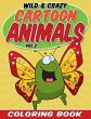 Wild & Crazy Cartoon Animals Coloring... - Bild 1