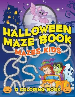 Halloween Maze Book - Kids, Marshall