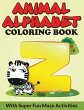 Animal Alphabet Coloring Book - Bild 1