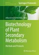 Biotechnology of Plant Secondary... - Bild 1