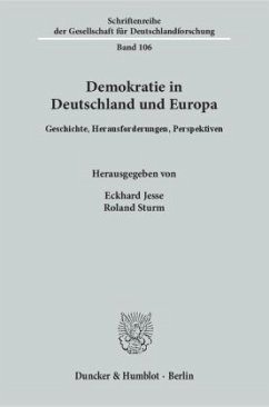 Cover Demokratie in Deutschland und Europa