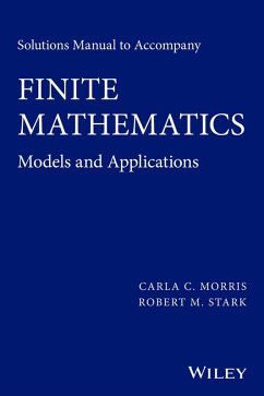 Cover Solutions Manual to accompany Finite Mathematics (eBook, ePUB)