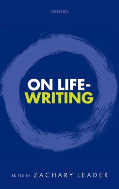 Cover On Life-Writing (eBook, PDF)