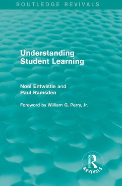Understanding Student Learning (Routledge Revivals) (eBook, ePUB) - Entwistle, Noel; Ramsden, Paul