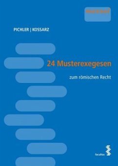 Cover 24 Musterexegesen zum römischen Recht