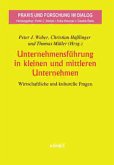Unternehmensführung in kleinen und mittleren Unternehmen Unternehmensführung in kleinen und mittleren Unternehmen