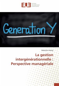 Cover La gestion intergénérationnelle : Perspective managériale