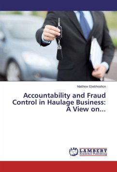 Accountability and Fraud Control in Haulage Business: A View on... - Ebebhoahon, Matthew