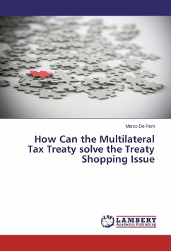 How Can the Multilateral Tax Treaty solve the Treaty Shopping Issue - De Roni, Marco