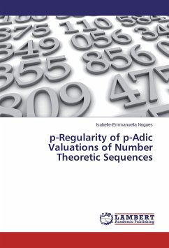 p-Regularity of p-Adic Valuations of Number Theoretic Sequences