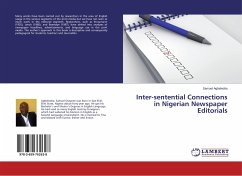 Inter-sentential Connections in Nigerian Newspaper Editorials - Agbeleoba, Samuel