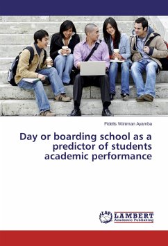 Day or boarding school as a predictor of students academic performance - Ayamba, Fidelis Winiman