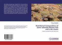 Nutritional Composition of some selected Marine fish and crab meats