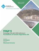 FOGA 15 Foundations on Genetic Algorithms XIII