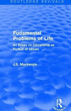 Fudamental Problems of Life - MacKenzie, J S