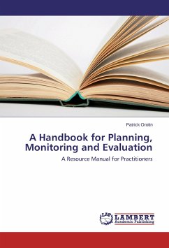 A Handbook for Planning, Monitoring and Evaluation