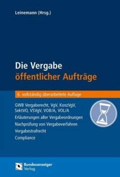 Die Vergabe öffentlicher Aufträge