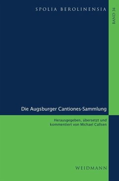 Cover Die Augsburger Cantiones-Sammlung (eBook, PDF)