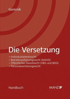 Die Versetzung (f. Österreich) - Goricnik, Wolfgang