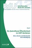 Die (betroffene) Öffentlichkeit im UVP-Verfahren (f. Österreich)