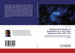 Photometric Study of Pulsations In a Pre-main Sequence Star V351 Ori