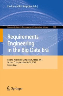 Requirements Engineering in the Big Data Era