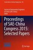 Proceedings of SAE-China Congress 2015: Selected Papers