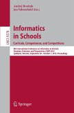 Informatics in Schools. Curricula, Competences, and Competitions