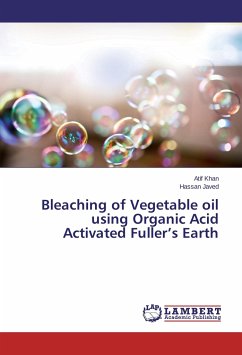 Bleaching of Vegetable oil using Organic Acid Activated Fuller¿s Earth