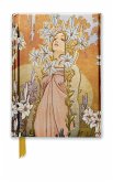 Alphonse Mucha the Flowers: Lily (Foiled Pocket Journal)
