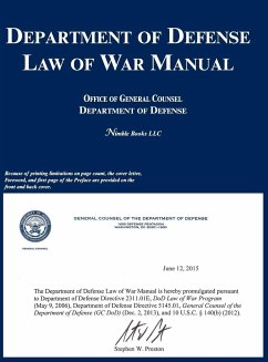 Department of Defense Law of War Manual - Department of Defense, Ogc