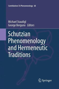 Schutzian Phenomenology and Hermeneutic Traditions