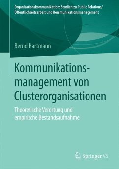 Kommunikationsmanagement von Clusterorganisationen - Hartmann, Bernd