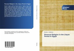 Personal Religion in the Libyan Period in Egypt - Adderley, Nicola J.