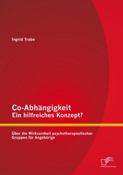 Co-Abhängigkeit - ein hilfreiches Konzept? Über die Wirksamkeit psychotherapeutischer Gruppen für Angehörige (eBook, PDF) - Trabe, Ingrid